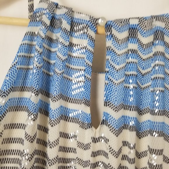 Lily Rose maxi striped sleeveless dress size M (217) - Picture 6 of 9